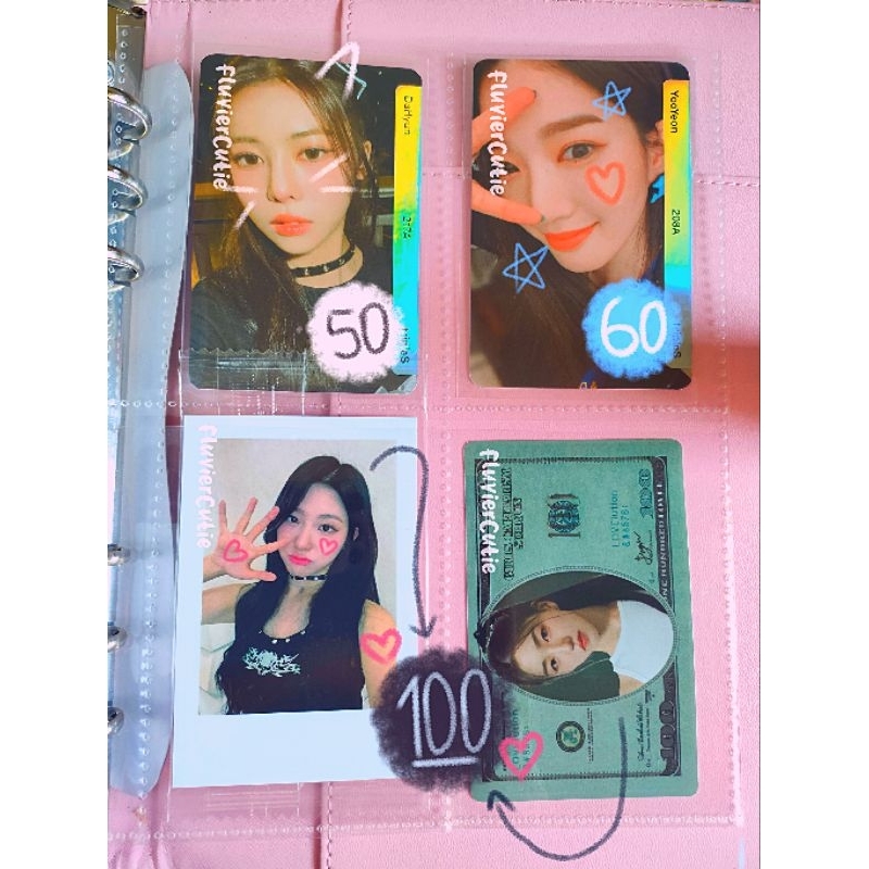 SOHYUN YOOYEON XINYU DAHYUN TRIPLES ASSEMBLE MUHAN RISING GIRLS CAPITALISM KTOWN PHOTOCARD PRE ORDER