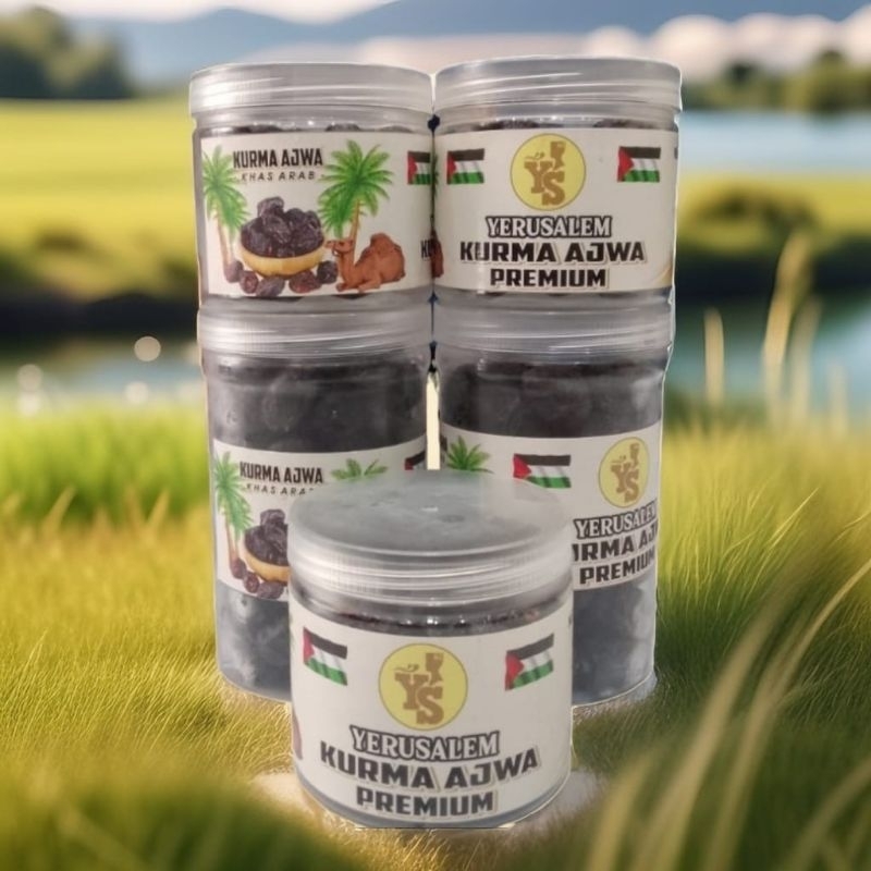 

Promo Paket Kurma Ajwa Premium 250g, 500g