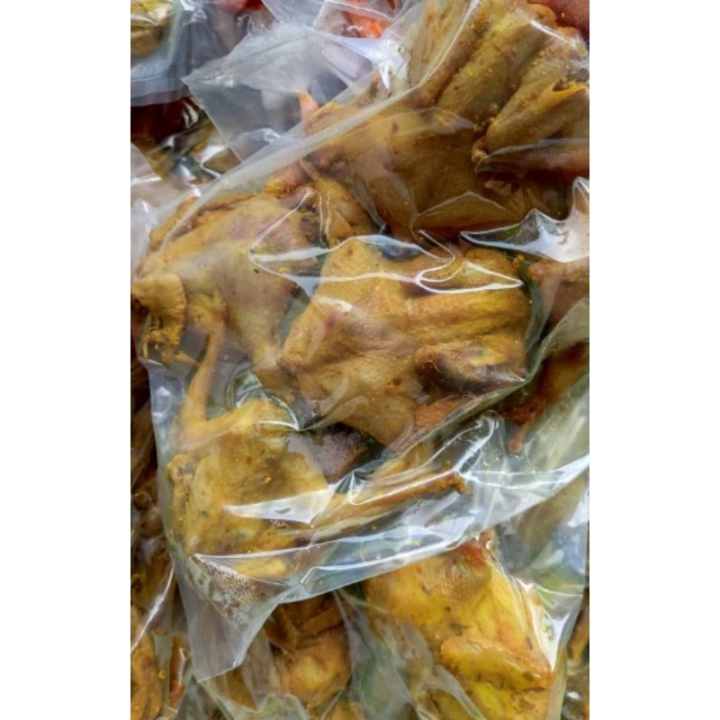 Burung puyuh ungkep / burung puyuh berbumbu / burung puyuh siap masak / Frozen