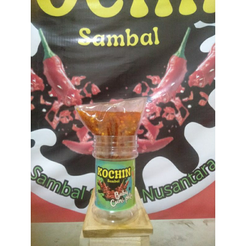 

Sambal baby cumi pete