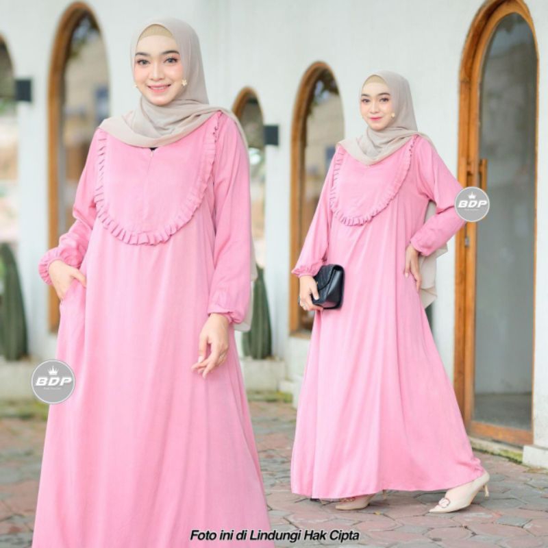 DIANPUTRI - GAMIS RAYON PREMIUM BUSUI - BATIK CAP - GAMIS TWILL -GAMIS KEKINIAN GAMIS BUSUI GAMIS TE