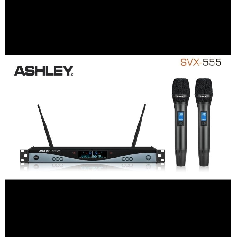 MIC WIRELESS ASHLEY SVX555 SVX 555 GARANSI ORIGINAL