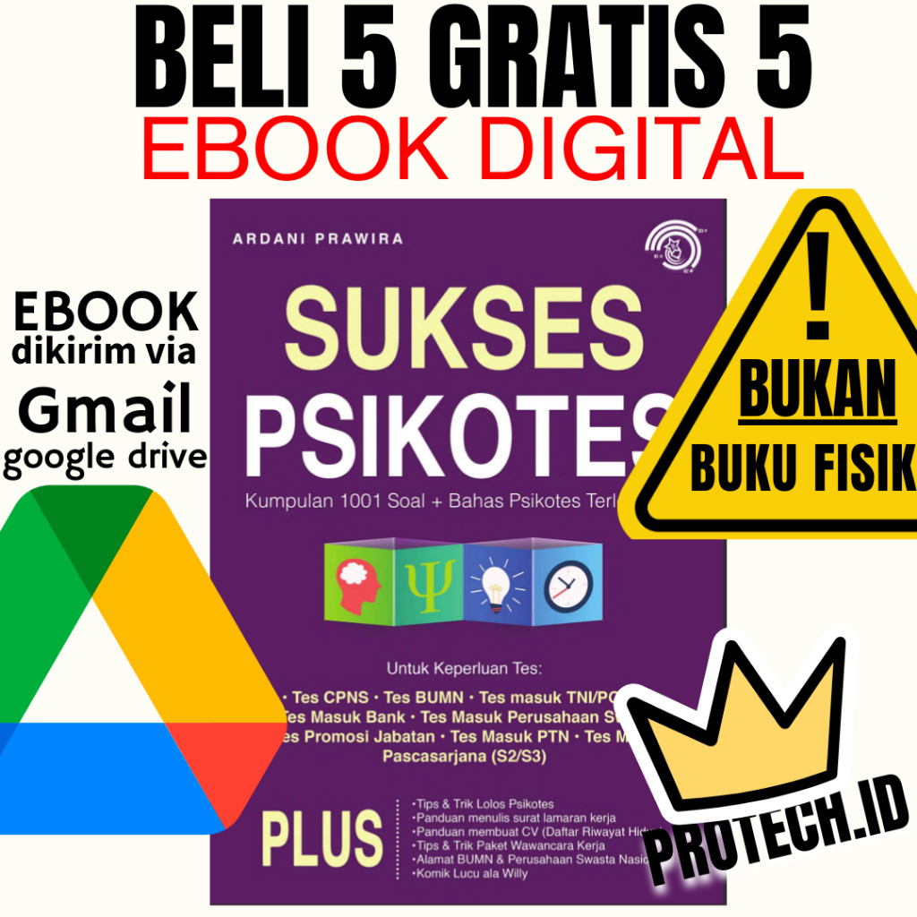 

(266) Sukses Psikotes Kumpulan 1001 Soal Bahas Psikotes Terlengkap