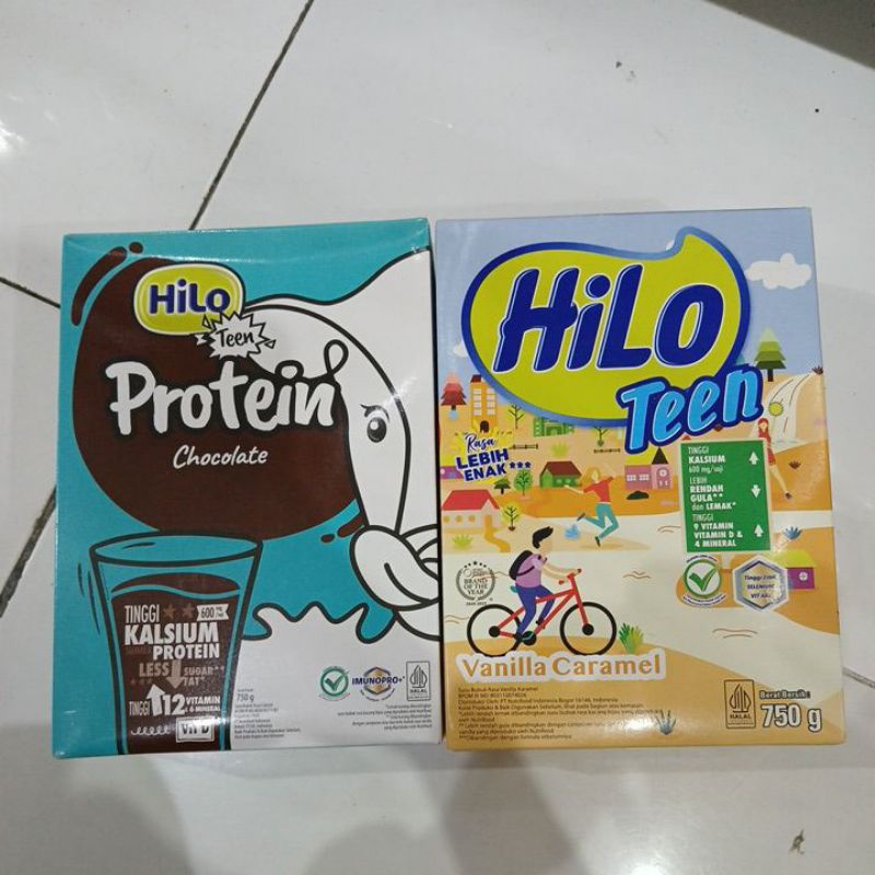 

Hilo Teen Rasa Coklat / Vanila 750gr 750 gram