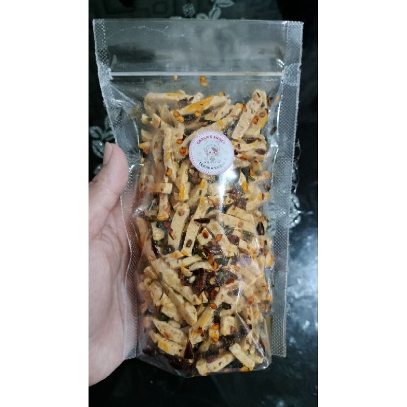 

basreng keriuk pedas chili oil daun jeruk 150g