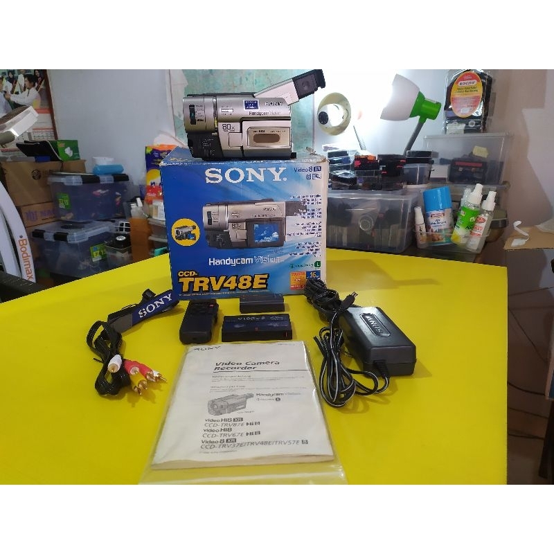 BIKIN KONTEN2 HOROR SERAM HANDYCAM SONY TRV48E PAKAI NIGHT VISION RARE