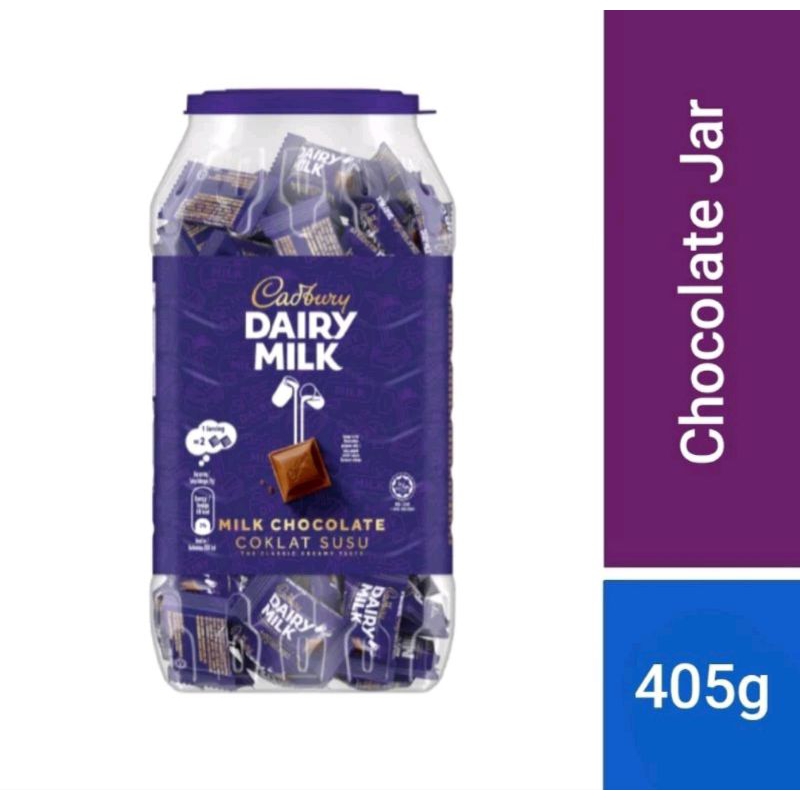 

Coklat Cadbury Toples 90pcs , Chocolate Dairy Milk 405gr