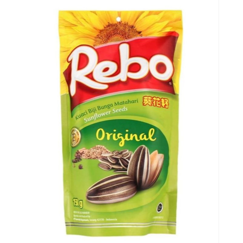 

Rebo Kuaci Biji Bunga Matahari Original 150 g