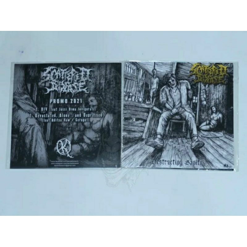 CD - SCATTERED DISEASE - Destructing Sanity (Envelope)