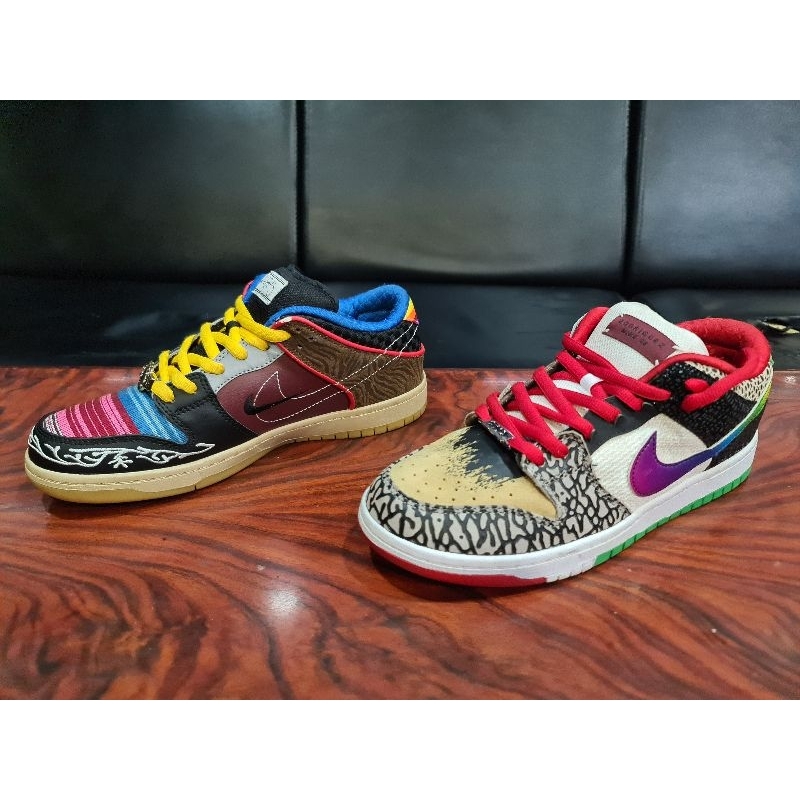 Sepatu Skateboard Dunk Low What The Paul Skate Shoes