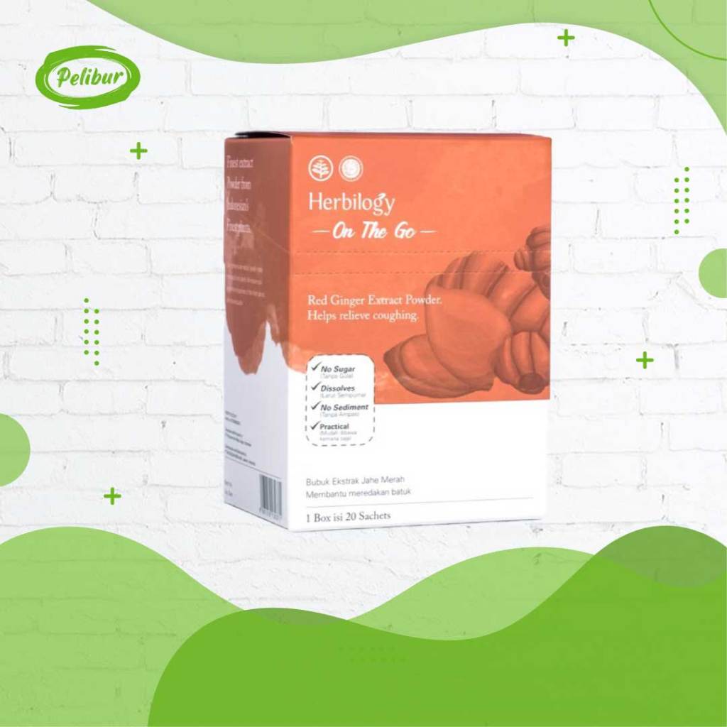 

Herbilogy On The Go Red Ginger (Jahe Merah) Extract Powder 20 sachets