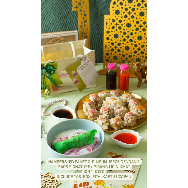 

Hampers Dimsum & Customize