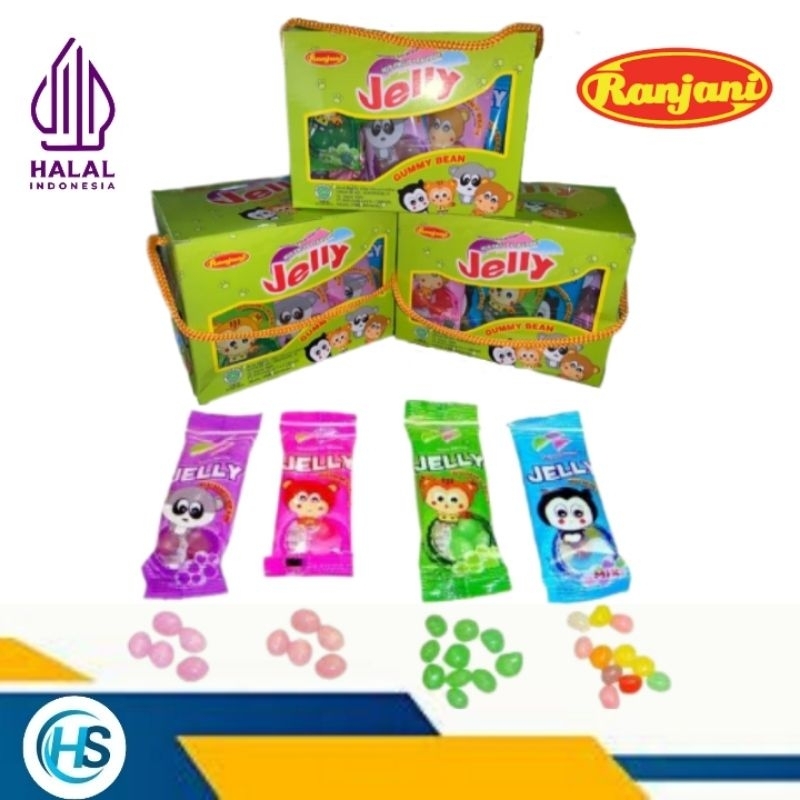 

jelly Gummy Bean ranjani 30 x 5gr