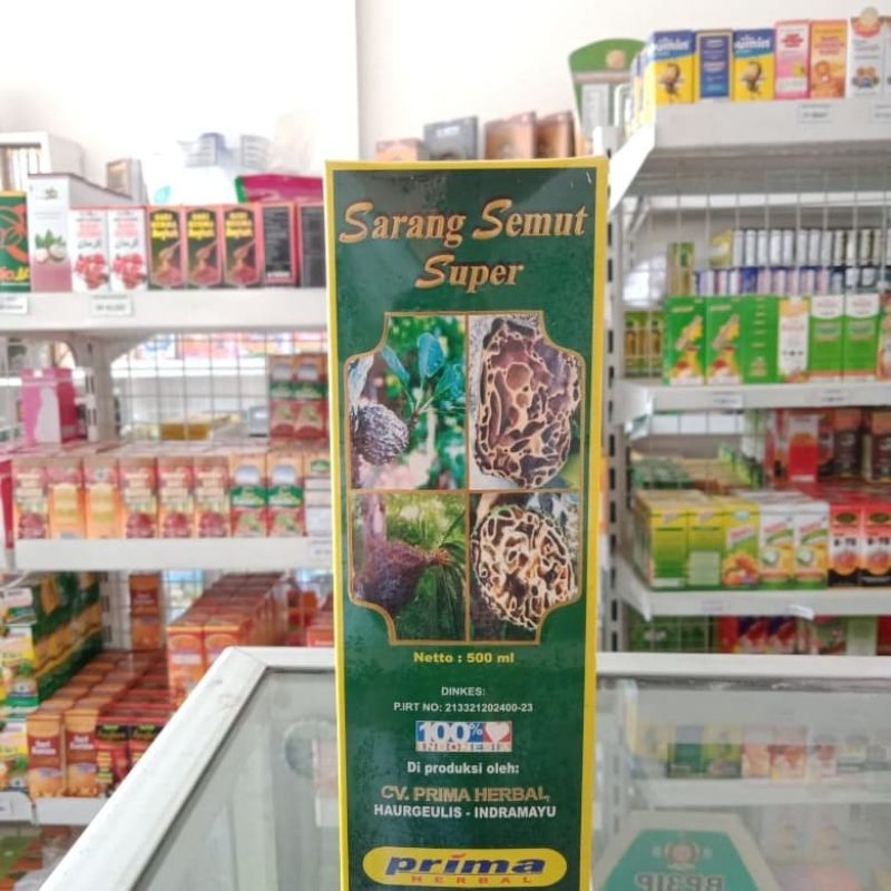 

Sarang Semut Super Prima Herbal 500 Gram / Sari Sarang Semut Super / Obat Herbal Kanker Tumor Dan Benjolan Original 500 Gram