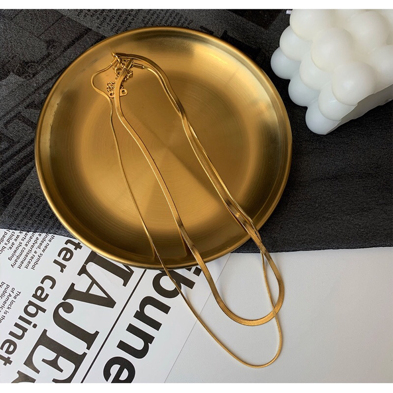 Kalung 2 Lapis / 2 Layers Necklace Fashion Korea