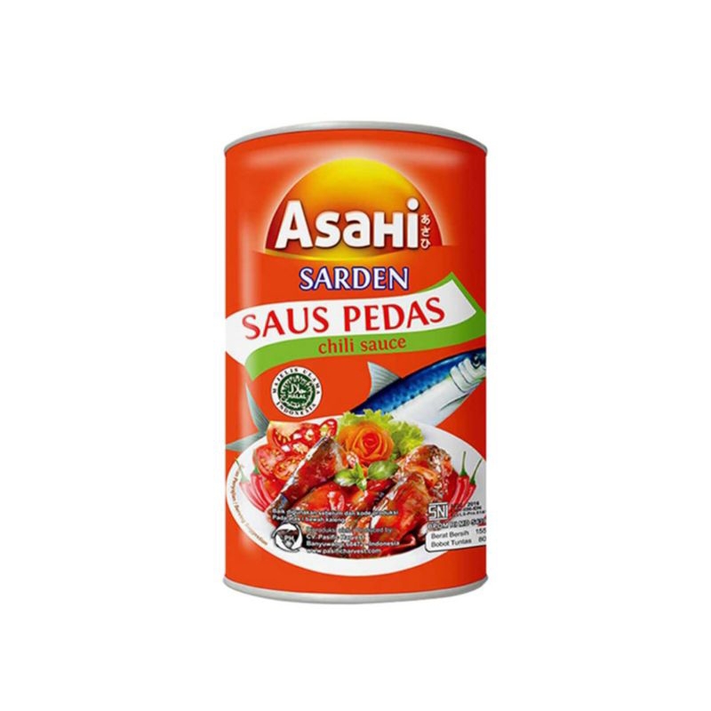 

Asahi Sarden Saus 155gr / Pedas / Tomat