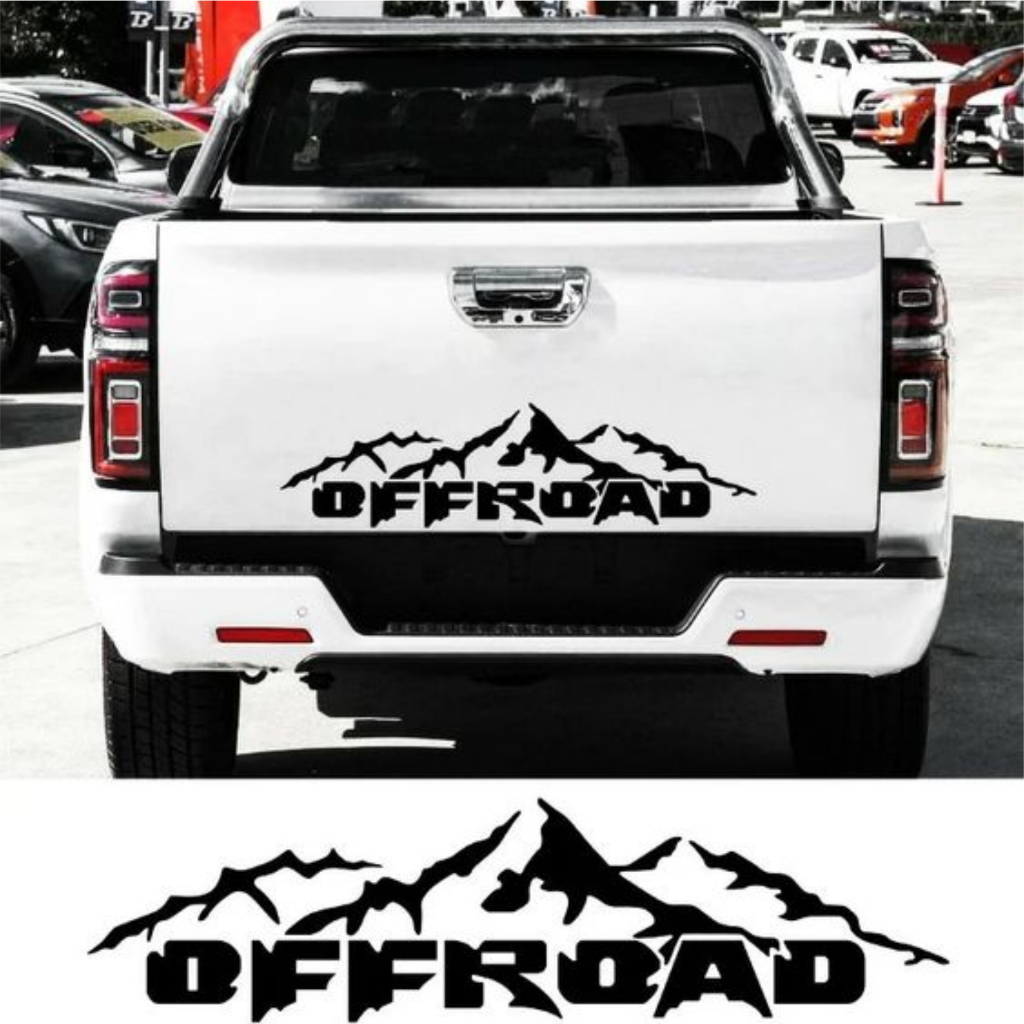 cutting sticker mobil stiker mobil offroad stiker aksesoris mobil keren murah