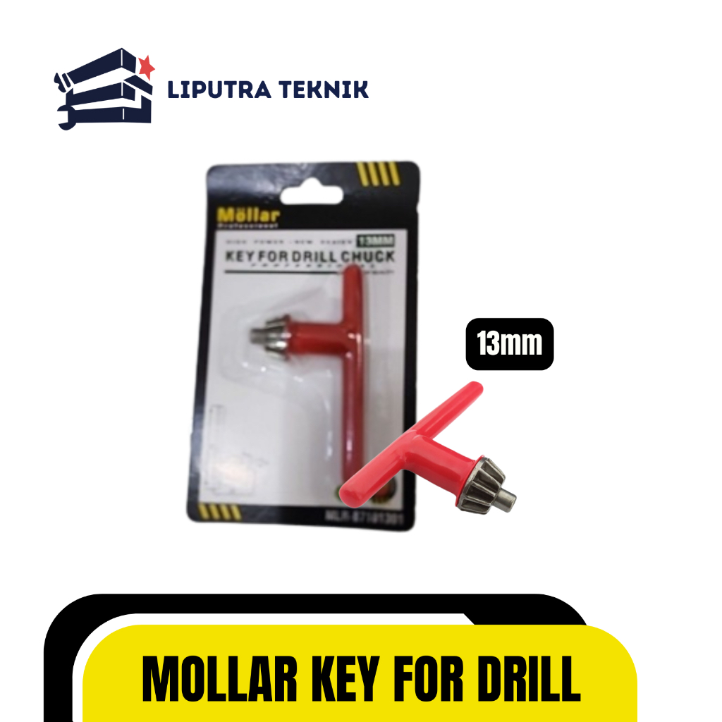 Kunci Kepala Bor 13MM Mollar