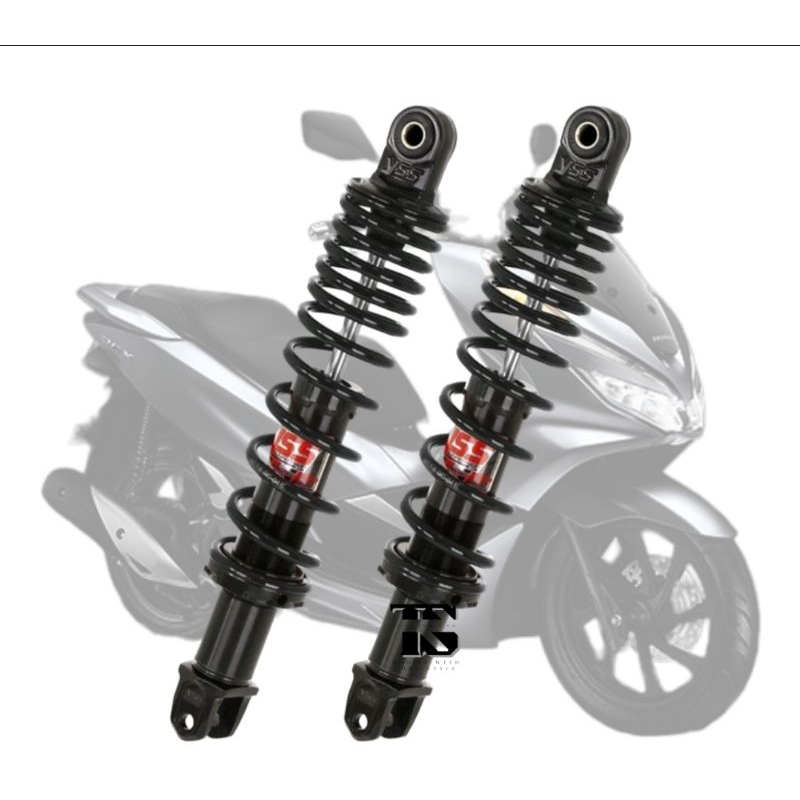 Shock YSS DTG Evo PCX 150 Black // Original By YSS Suspension // Shock YSS DTG EVO PCX 150 Hitam