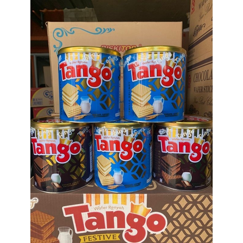 

tango wafer kaleng 270gr 1 karton