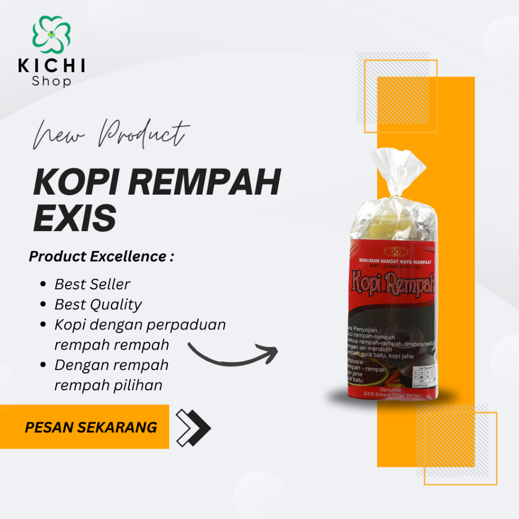 

WEDANG UWUH KOPI REMPAH KHAS IMOGIRI ISI 5