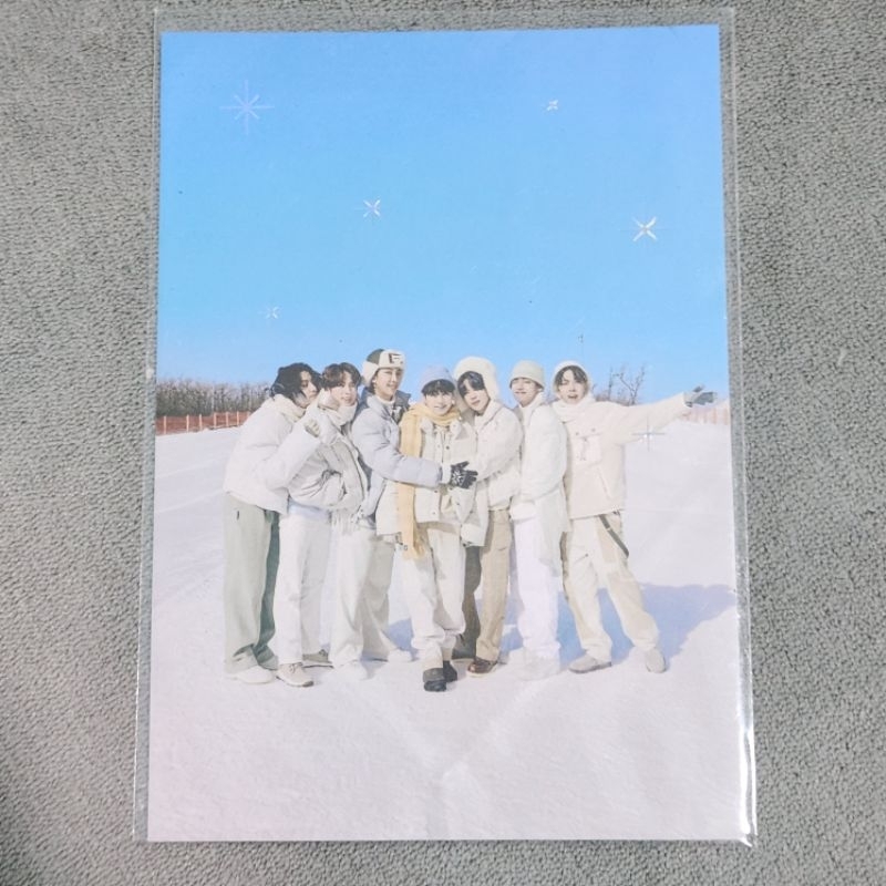 [Ready Photo Sticker Group] BTS - Winter Package 2021 In Gangwon Winpack DVD / Photobook / Pouch / Mini Poster