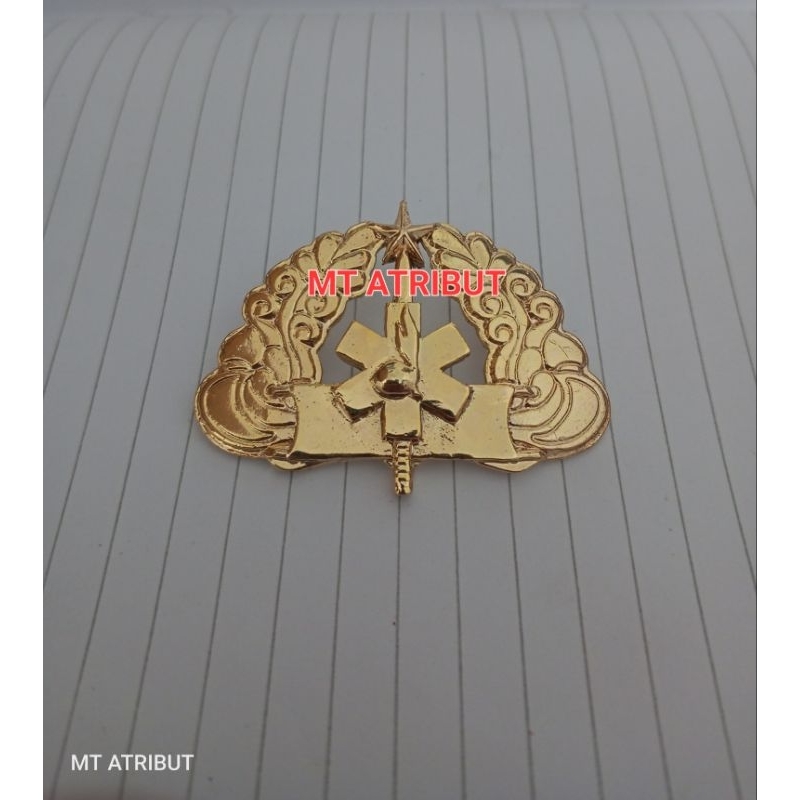 BREVET/WING BRIGADE PENOLONG COR TIMBUL 3D KUALITAS PREMIUM