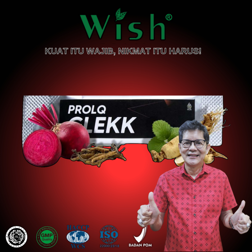 Minuman Serbuk Prolq Glekk Persachet Produk Wish Dr Boyke