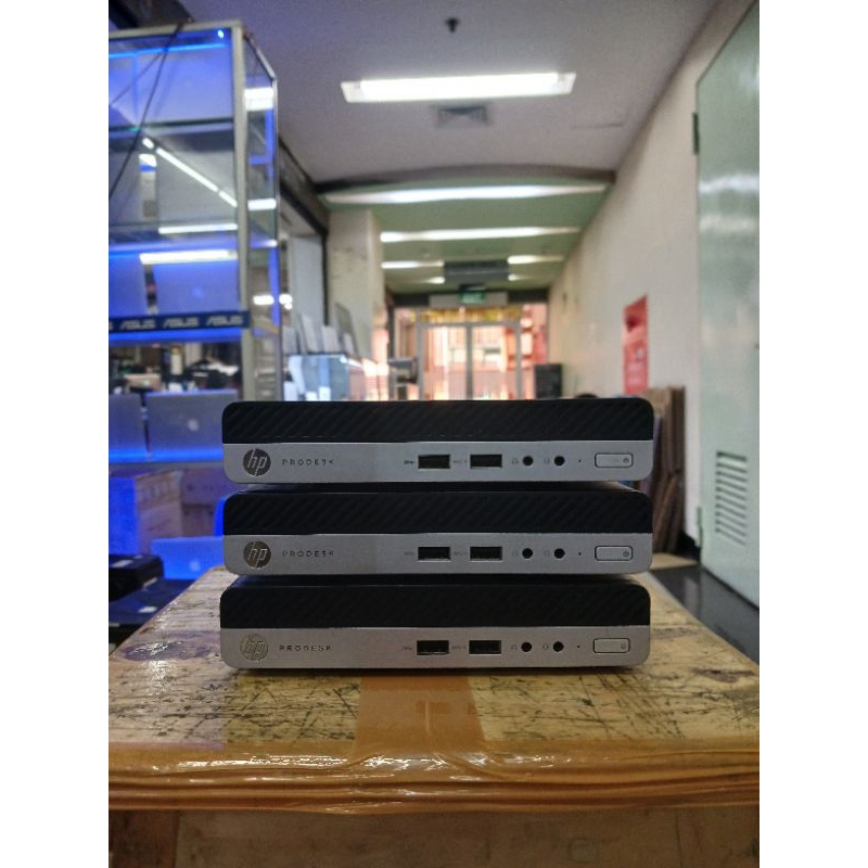 PC MINI HP 400 G3 CORE I3 -6100T RAM 16 GB SSD 512 GB