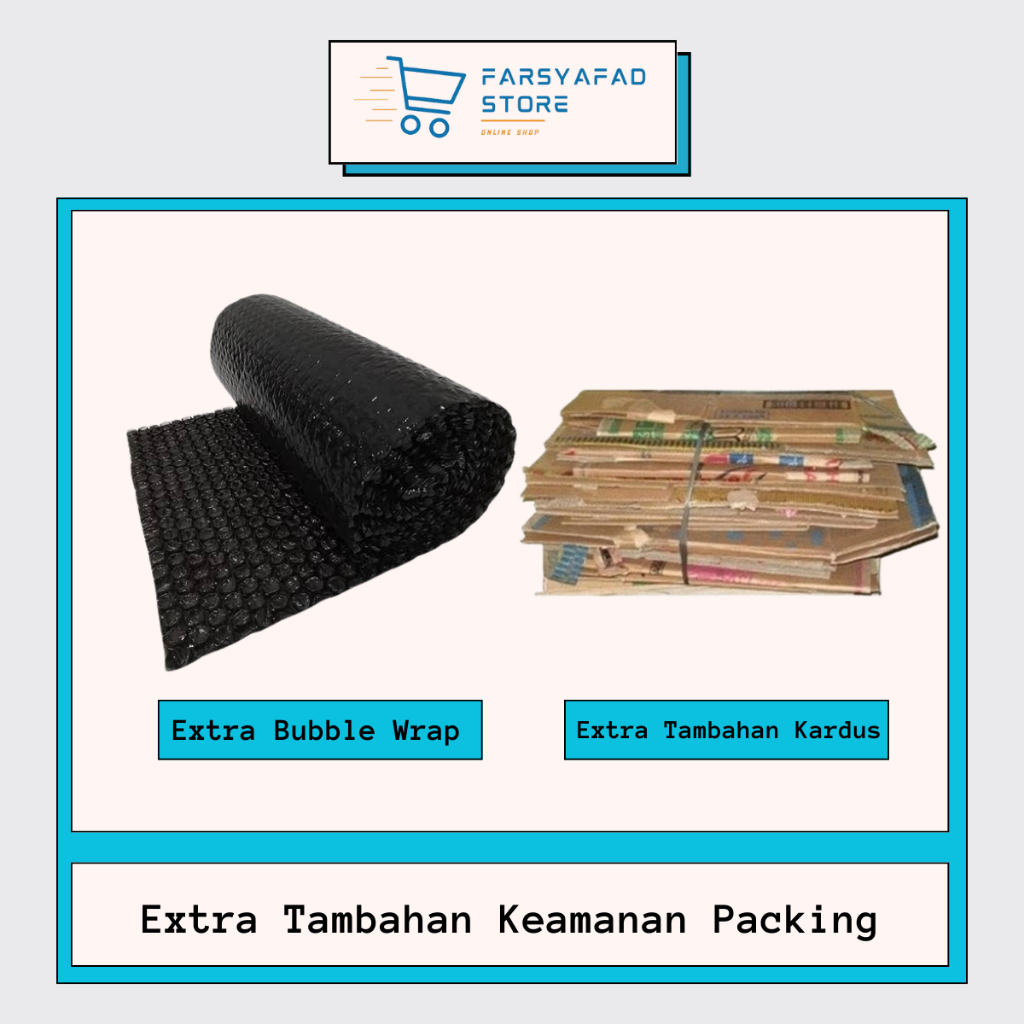 

Kardus Bekas / Bubble Wrap Extra Tambahan Pelindung Packing Agar Pengiriman Aman