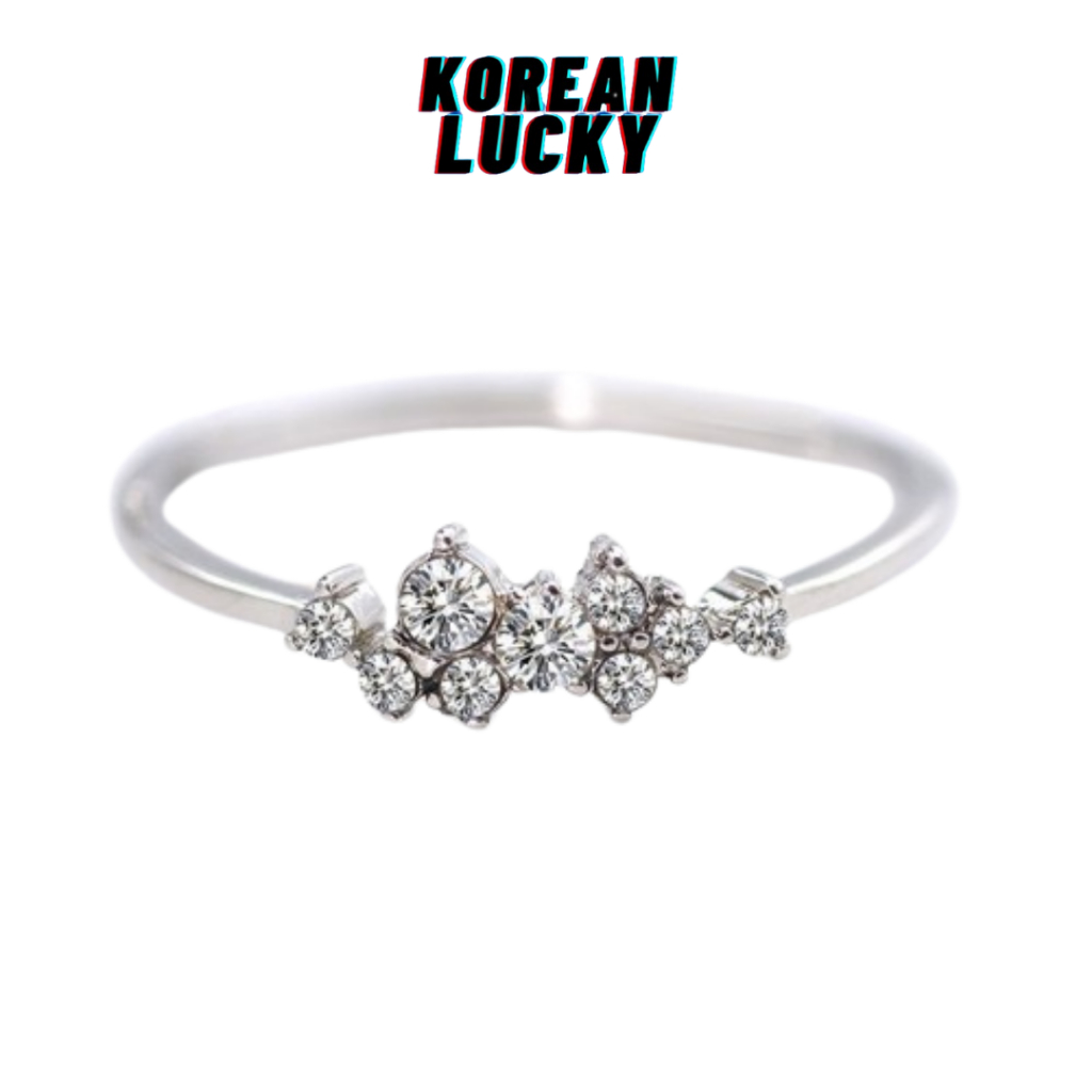 KoreanLucky Cincin Rhodium Gaeun