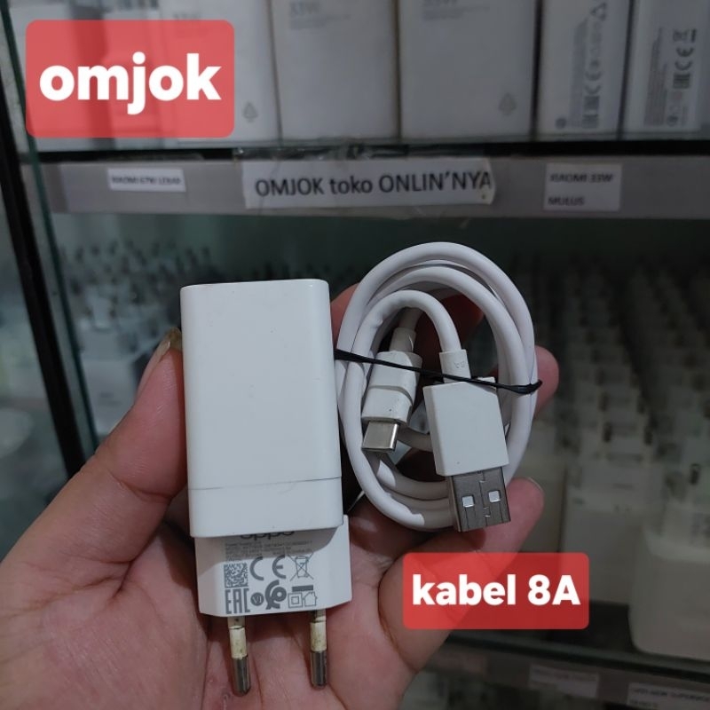 Charger Oppo 20Watt 3.0 Vooc Kabel Oem RENO 2 DAN 10X Tipe C original 100000%