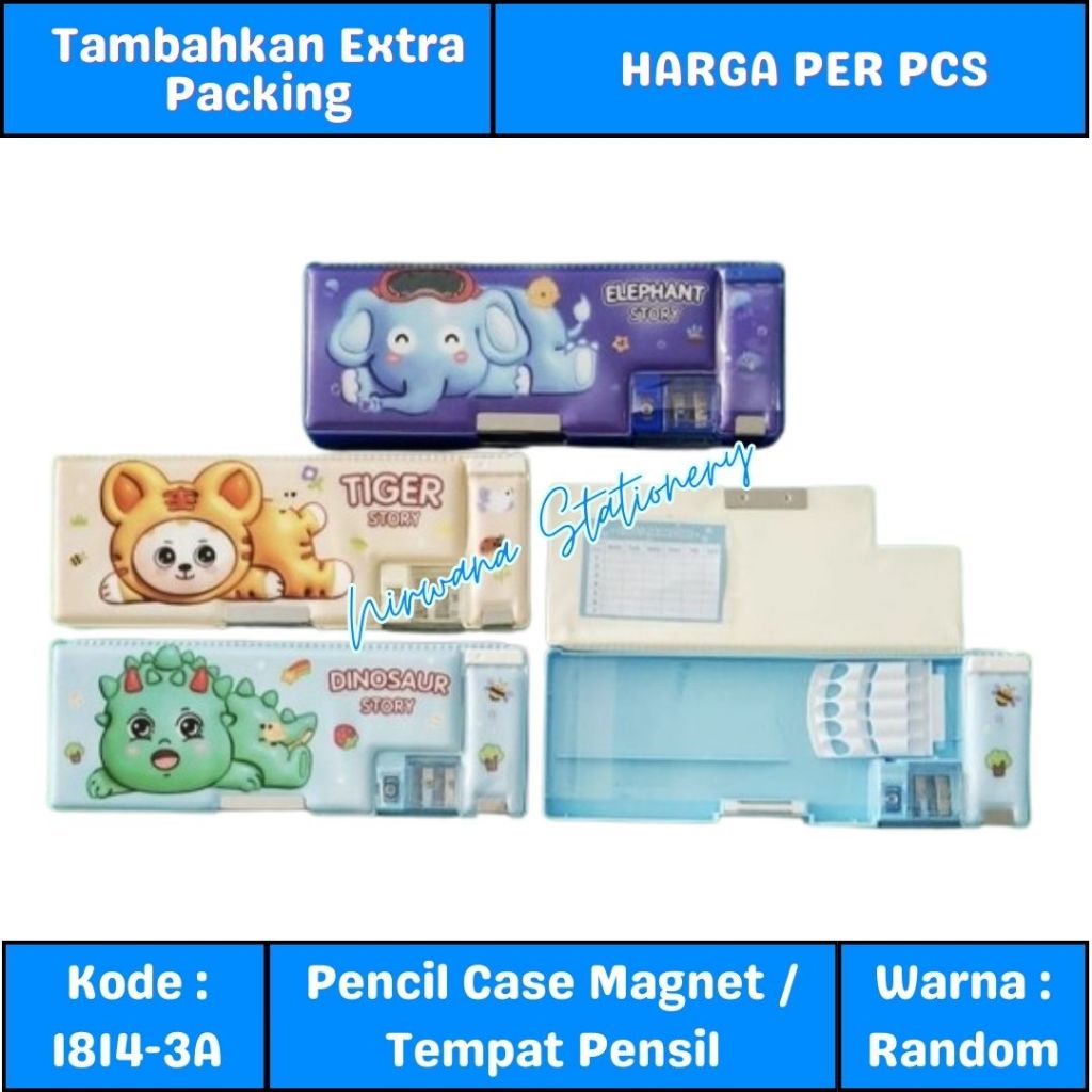 

Pencil Case Magnet / Tempat Pensil 1814-3A