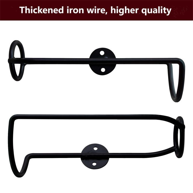 Rak Wine Dinding Emas Rak Botol Wine Dinding Bottle Wine Wall Holder Rak Dinding Botol Wine Resto