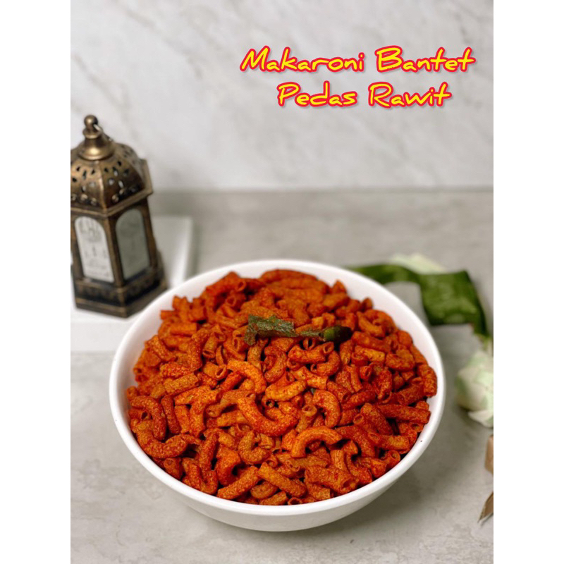 

Makaroni Bantat Pedas Rawit Daun Jeruk 500 gr (1/2 kg)