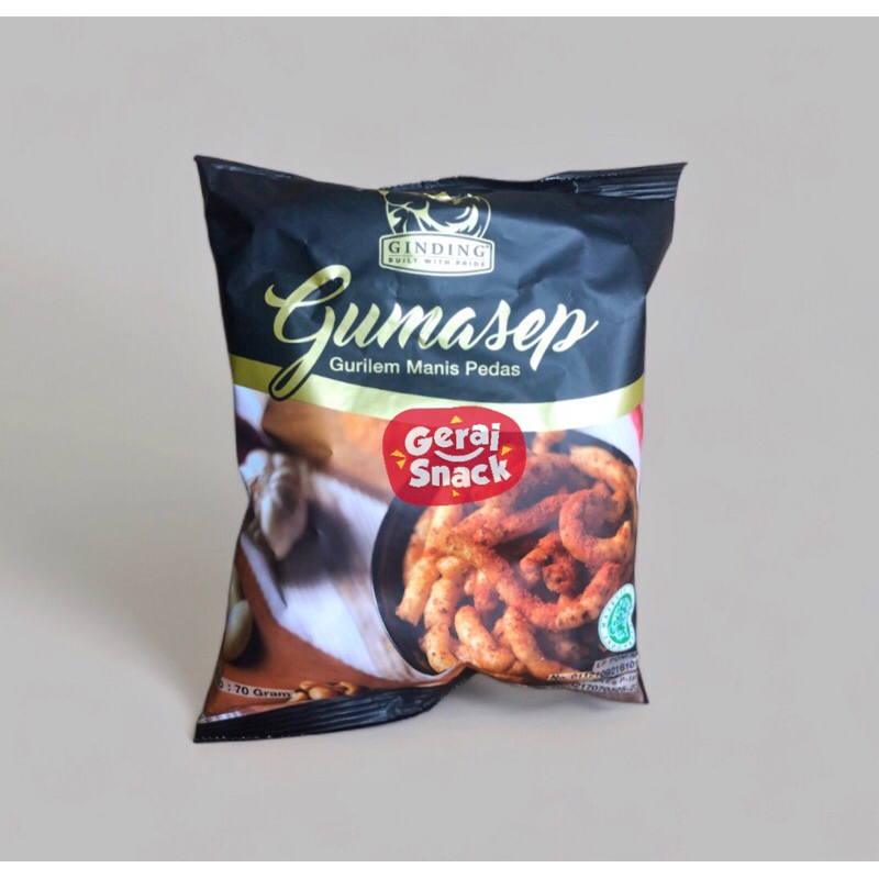 

Gurilem Maicih Axl Kerupuk Pedas Manis Bumbu Kacang (70gr)