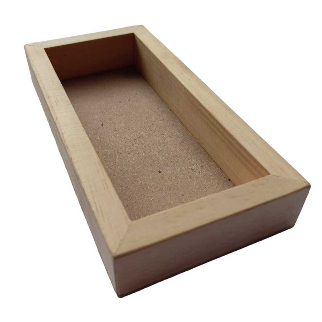 Kotak Penyimpanan Kayu Tempat Kubus Wadah Aksesoris Nampan Kayu
