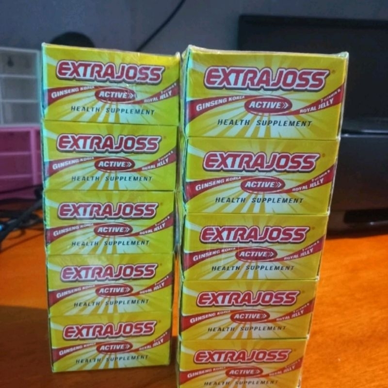 

ExtraJoss Minuman Suplemen, Harga Perpack Isi 5Box, Isi Box 6 sachet