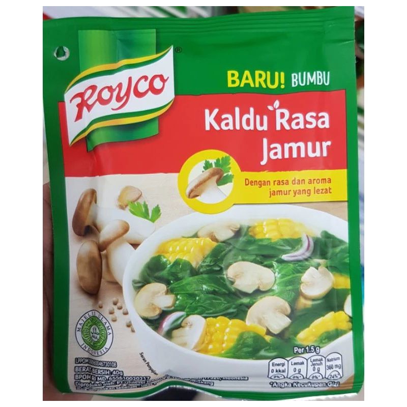 

Royco kaldu rasa jamur 40gr