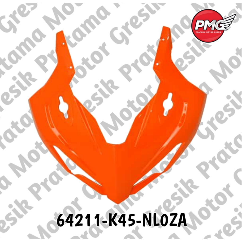 Cowl FR Upper (Orange) – Honda CBR 150R K45R - 64211K45NLOZA