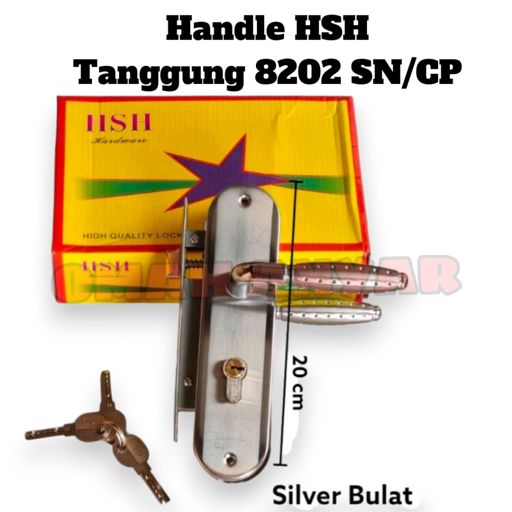 Handle Pintu Kunci Pintu Handle HSH Tipe Tanggung Besar