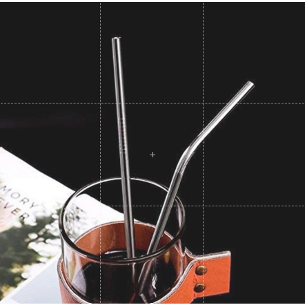 [FAFAFA] Sedotan Stainless /  Sedotan Minuman