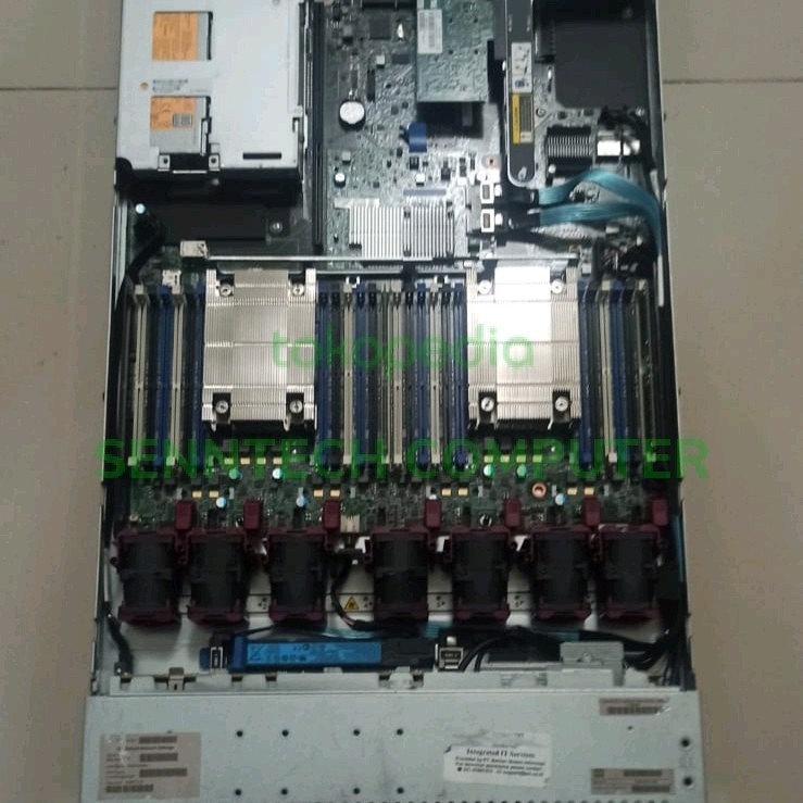 Server HP DL360 G9 20C/40T-128GB-2.4TB RAILKIT GARANSI