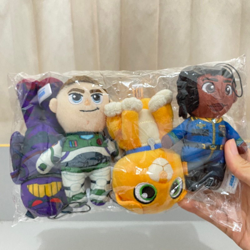 Boneka Plush Doll Buzz Lightyear Sox Izzy Hawthrone Original Disney Pixar