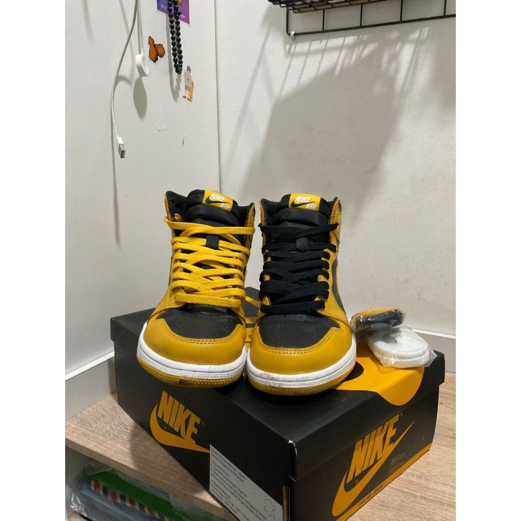 Nike Air Jordan 1 High Retro OG “Pollen” Yellow Black
