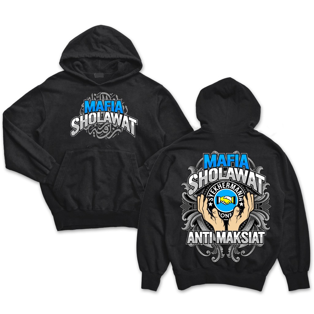 JAKET HOODIE SYEKHERMANIA JAKET MAFIA SHOLAWAT JAKET KAUM SARUNGAN