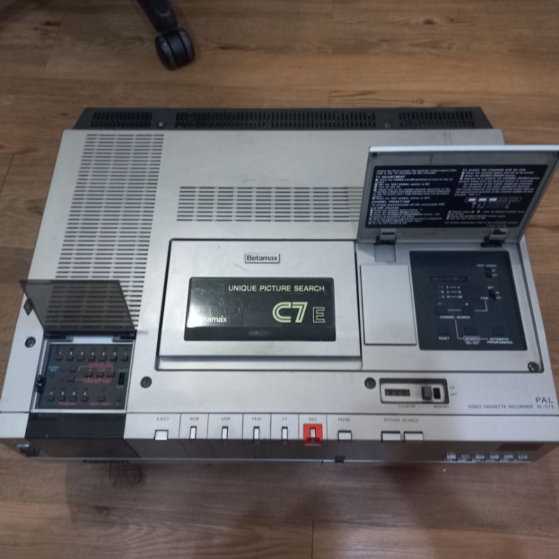 Sony Betamax C7 Pemutar 7 Kaset  Video Jadul/ Sony Betamax Jadul/ Pemutar Kaset Vintage