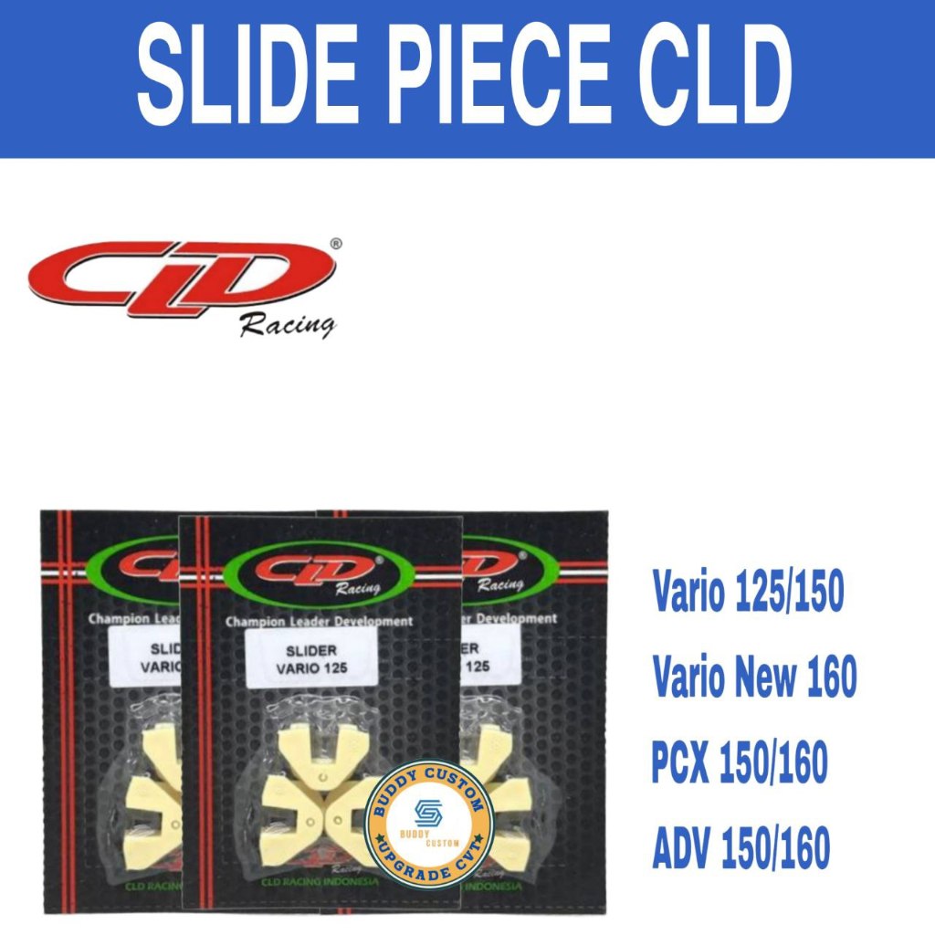 Slide Piece CLD racing - Slide Piece vario 125 150 PCX Lokal /CBU ADV - Slide Piece CLD racing - Sli