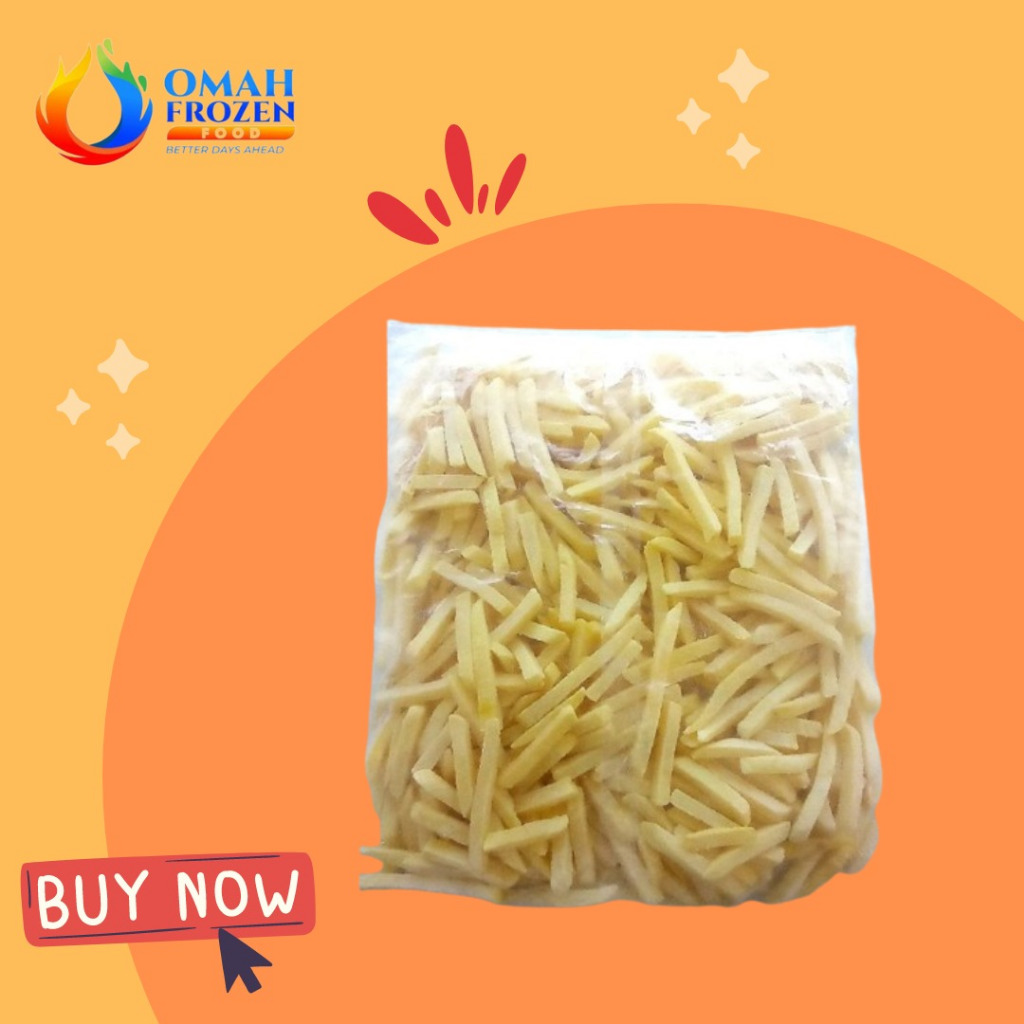 

French Fries Kentang Straightcut 2kg & 2,5kg (NON COD DAN REGULER DILUAR KOTA SOLO)