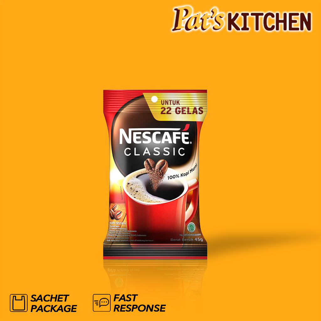 

Nescafe Clasic 100% Kopi Murni 45g